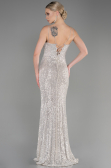 Long Mink Mermaid Evening Gown ABU3768
