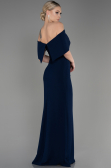 Long Navy Blue Evening Dress ABU3775