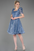 Short Indigo Party Dress ABK2001