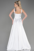 Long White Evening Dress ABU3751
