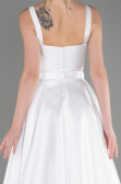 Long White Evening Dress ABU3751