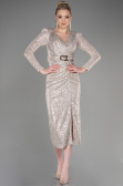 Midi Mink Party Dress ABK1808