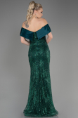 Long Emerald Green Mermaid Evening Gown ABU3770