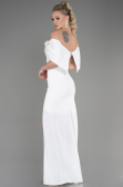 Long White Evening Dress ABU3775