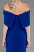 Long Sax Blue Evening Dress ABU3775