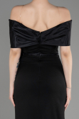 Midi Black Evening Dress ABK2014