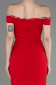 Long Red Prom Gown ABU3781