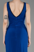 Long Sax Blue Mermaid Prom Dress ABU3782
