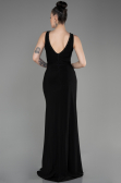 Long Black Mermaid Prom Dress ABU3782