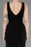 Long Black Mermaid Prom Dress ABU3782