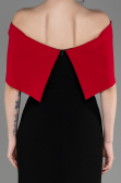 Black-Red Long Evening Dress ABU3775