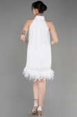 Short White Party Dress ABK2049