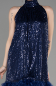 Short Navy Blue Party Dress ABK2049