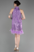 Short Lila Party Dress ABK2049