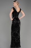 Long Black Mermaid Prom Dress ABU3874