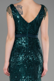 Long Emerald Green Mermaid Prom Dress ABU3874