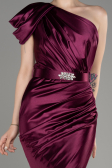 Plum Long Evening Dress ABU2982