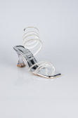 Silver Stony Evening Shoe AB2002