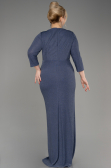 Indigo Long Plus Size Evening Dress ABU2922