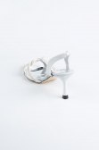 Silver Stony Evening Shoe MJ5166