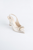 Gold Laser Cut Stiletto MJL5164