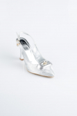 Silver Laser Cut Stiletto MJL5164