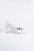 Silver Laser Cut Stiletto MJL5164