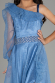 Long Indigo Girl Dress ABU2453