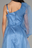 Long Indigo Girl Dress ABU2453
