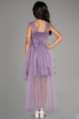 Front Short Back Long Lavender Girl Dress ABO105