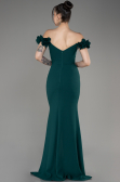 Emerald Green Long Mermaid Evening Gown ABU3891