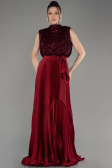 Burgundy Long Evening Dress ABU3326