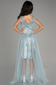 Short Turquoise Girl Dress ABK1713