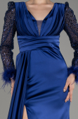 Parlement Long Satin Evening Dress ABU3080