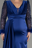 Parlement Long Plus Size Evening Dress ABU3237