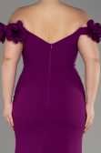 Violet Long Plus Size Prom Dress ABU3946