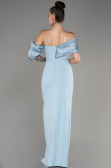 Light Blue Slit Long Evening Dress ABU4024