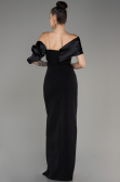 Black Slit Long Evening Dress ABU4024