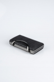 Black Laser Cut Box Bag V258