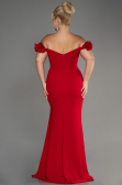 Long Red Plus Size Prom Dress ABU3946