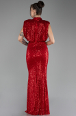 Red Long Scaly Evening Dress ABU2752