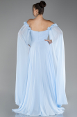 Light Blue Long Chiffon Evening Dress ABU3462