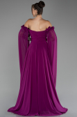 Violet Long Chiffon Evening Dress ABU3462