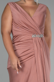 Onion Skin Long Formal Plus Size Dress ABU3737