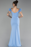 Blue Long Mermaid Evening Gown ABU3891