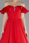 Red Long Evening Dress ABU3884