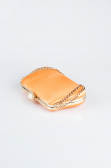 Orange Satin Night Bag SH834