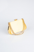 Yellow Satin Night Bag SH834