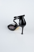 Black Patent Leather Evening Shoe AB1120