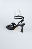 Black Patent Leather Evening Shoe ABR1115